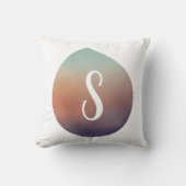 穏やかなグラデーションの涙液 クッション (正面)