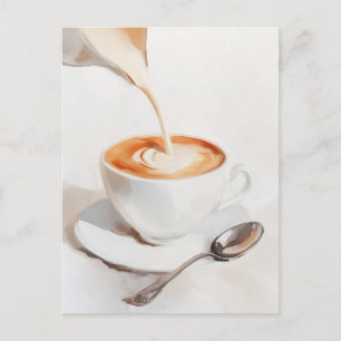 穏やかなコーヒーモーメント ポストカード