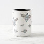 「穏やかなコーヒー飲料」 ツートーンマグカップ (中央)