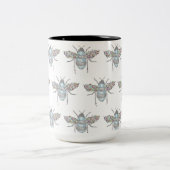 「穏やかなコーヒー飲料」 ツートーンマグカップ (中央)