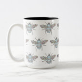 「穏やかなコーヒー飲料」 ツートーンマグカップ (左)