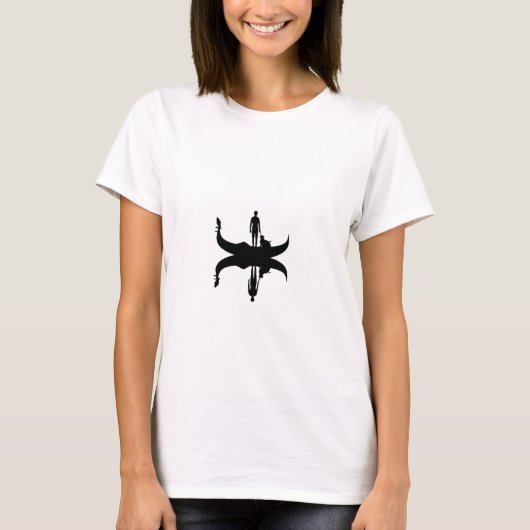 穏やかなゴンドラ反射 Tシャツ (正面)
