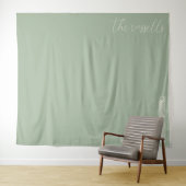 穏やかなサテン幾何学模様の縁取り タペストリー (インサイチュ(横))