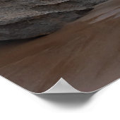 穏やかなサンセットショア ポスター (角)