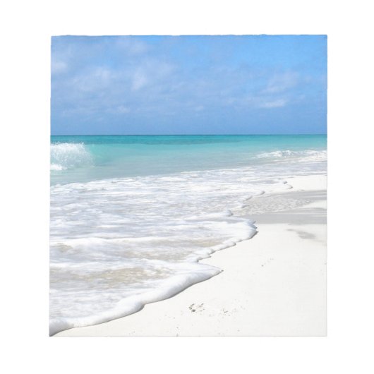 穏やかなサーフ ノートパッド (正面)