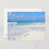 穏やかなサーフ ポストカード (正面/裏面)