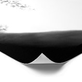 穏やかなシエラの吹雪 ポスター (角)