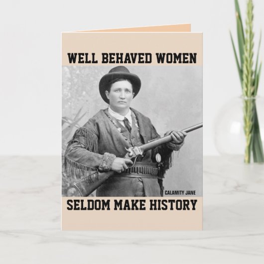 穏やかなジェーン誕生日カードが彼女のために カード (正面)