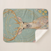 穏やかなスピリット：パステルディアー シェルパブランケット (正面(横))