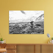 穏やかなセレニティ：ビーチケルン キャンバスプリント (インサイチュ (リビング))