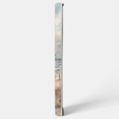 穏やかなセーリング水彩沿岸 SAMSUNG GALAXYケース (左側面)