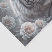 穏やかなタイガーのデコパージュ 薄葉紙 (詳細)