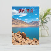 穏やかなターコイズオマニ沿岸の入り江 シーズンカード (スタンド正面)