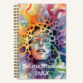 穏やかなダイナモ カスタム名 ノートブック (正面)