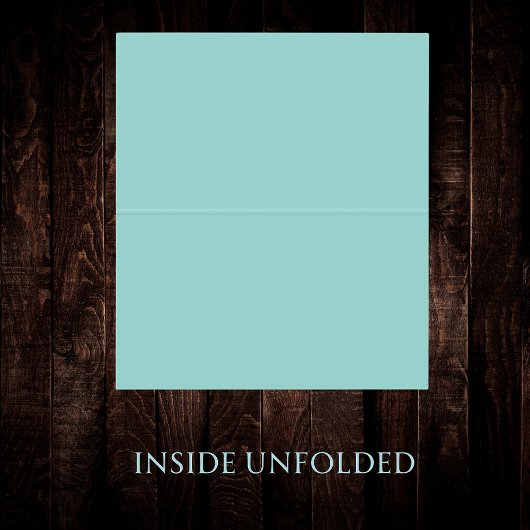 穏やかなティール（緑がかった色）葉の多い心理療法士の折り畳み 名刺