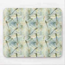 穏やかなトンボの水の色 – スタイル マウスパッド