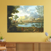 穏やかなニコラスの絵 キャンバスプリント (インサイチュ (リビング))