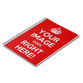 穏やかなノートを保って下さい ノートブック (左側)