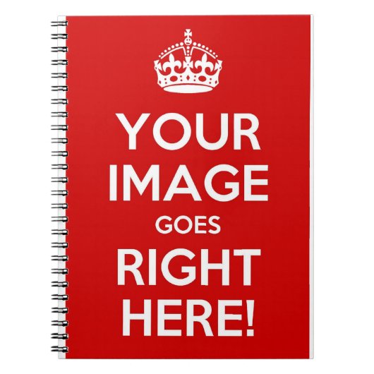 穏やかなノートを保って下さい ノートブック (正面)