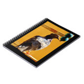 穏やかなハト ノートブック (左側)