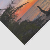 穏やかなハワイアントロピカルアイランドビーチサンセット 薄葉紙 (詳細)