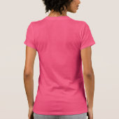 穏やかなバレーボールを保って下さい Tシャツ (裏面)