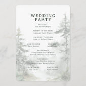 穏やかなパステル水彩の木 プログラム (裏面)