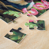 穏やかなパンダと森の妖精 ジグソーパズル (側面)