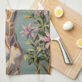 穏やかなパーソナライズされた巨人 キッチンタオル (四つ折り)