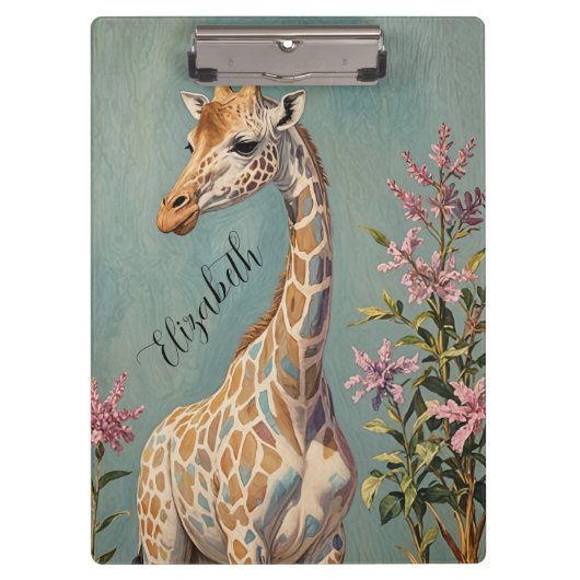 穏やかなパーソナライズされた巨人 クリップボード (正面)