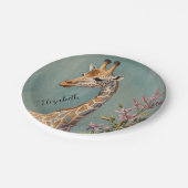 穏やかなパーソナライズされた巨人 ペーパープレート (アングル)