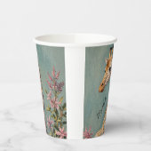 穏やかなパーソナライズされた巨人 紙コップ (左)