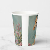 穏やかなパーソナライズされた巨人 紙コップ (右)