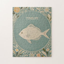 穏やかなパーソナライズされた潮 ジグソーパズル