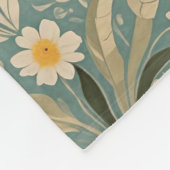 穏やかなパーソナライズされた潮 フリースブランケット (角)