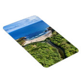 穏やかなビーチアットザリバーマウス – ワイルド自然ラ マグネット (右側)