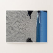 穏やかなビーチシーン ジグソーパズル (横)