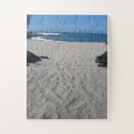 穏やかなビーチシーン ジグソーパズル