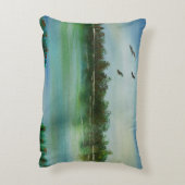 穏やかなフロリダ川 アクセントクッション (裏面(縦))