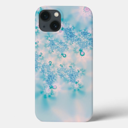 穏やかなブルーの瞑想バタフライ アート Case-Mate iPhoneケース (裏面)