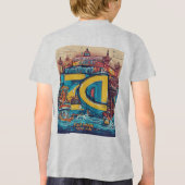 穏やかなペリカンピア トライブレンドＴシャツ (裏面)