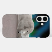 穏やかなホッキョクグマの北極自然イラスト Case-Mate iPhoneケース (裏面 (横))