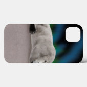 穏やかなホッキョクグマの北極自然イラスト Case-Mate iPhoneケース (裏面 (横))