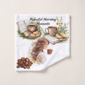 穏やかなモーニングモーメントタオル バスタオルセット (ウォッシュタオル)