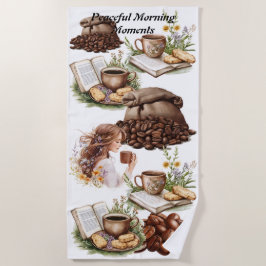 穏やかなモーニングモーメントタオル ビーチタオル