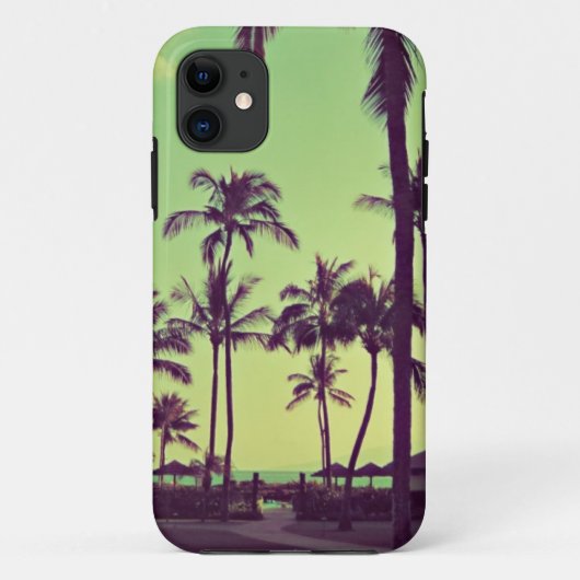 穏やかなヤシの木 Case-Mate iPhoneケース (裏面)