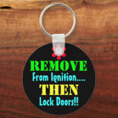 穏やかなリマインダー キーホルダー (正面)