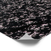 穏やかなロッキーケリーの夜景 ポスター (角)