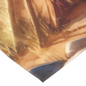 穏やかな先住民インディアンテペバイザ穏やかな川 テーブルクロス (アングル)