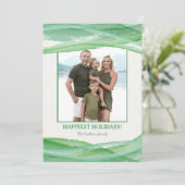 穏やかな写真のホリデーカード シーズンカード (スタンド正面)